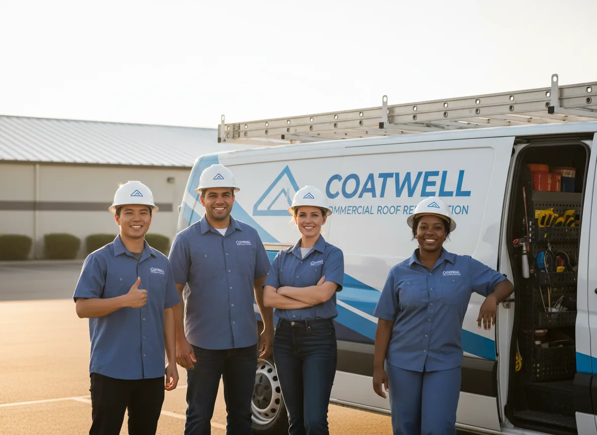 Commercial roof coating company in Asher, KY